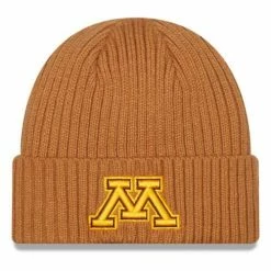 College Hats & Caps New Era Minnesota Golden Gophers Classic Knit Beanie