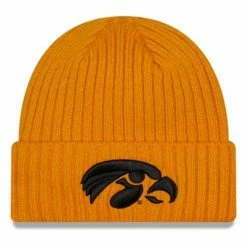 College Hats & Caps New Era Iowa Hawkeyes Classic Knit Beanie