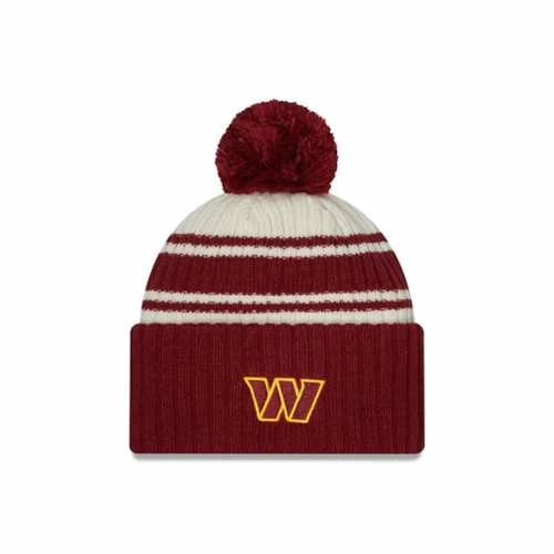 NFL Hats & Caps New Era Washington Commanders 2022 Sideline Sport Beanie 4 NFL Hats & Caps New Era Washington Commanders 2022 Sideline Sport Beanie - Image 2