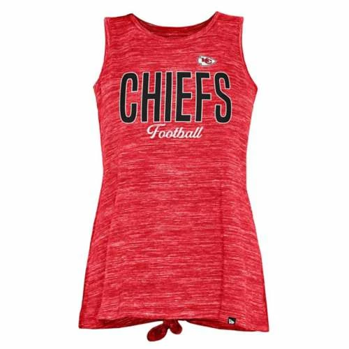 NFL Tanks New Era Women's Kansas City Chiefs Space Dye Tank Top 3 NFL Tanks New Era Women's Kansas City Chiefs Space Dye Tank Top