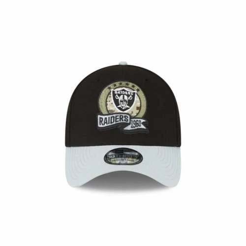 NFL Hats & Caps New Era Las Vegas Raiders 2022 Salute To Service 39Thirty Stretch Fit Hat 4 NFL Hats & Caps New Era Las Vegas Raiders 2022 Salute To Service 39Thirty Stretch Fit Hat - Image 2