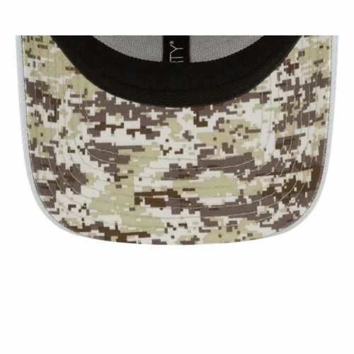 NFL Hats & Caps New Era Las Vegas Raiders 2022 Salute To Service 39Thirty Stretch Fit Hat 9 NFL Hats & Caps New Era Las Vegas Raiders 2022 Salute To Service 39Thirty Stretch Fit Hat - Image 7