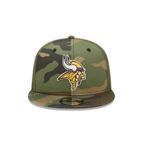 NFL Hats & Caps New Era Minnesota Vikings Camo 9Fifty Snapback Hat 4 NFL Hats & Caps New Era Minnesota Vikings Camo 9Fifty Snapback Hat - Image 2