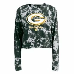 NFL Shirts New Era Women's Green Bay Packers Tie Dye Long Sleeve Shirt