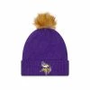 NFL Hats & Caps New Era Women's Minnesota Vikings Snowy Beanie -Cheap New Era Store unnamed file 1125