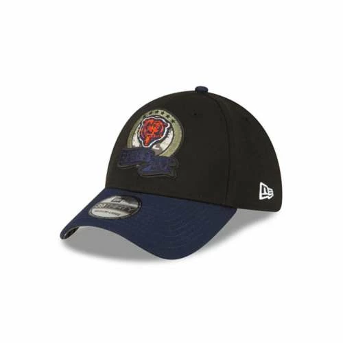 NFL Hats & Caps New Era Chicago Bears 2022 Salute To Service 39Thirty Stretch Fit Hat 3 NFL Hats & Caps New Era Chicago Bears 2022 Salute To Service 39Thirty Stretch Fit Hat