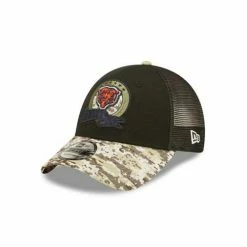 NFL Hats & Caps New Era Chicago Bears 2022 Salute To Service 9Forty Adjustable Hat