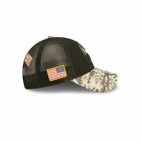 NFL Hats & Caps New Era Chicago Bears 2022 Salute To Service 9Forty Adjustable Hat 7 NFL Hats & Caps New Era Chicago Bears 2022 Salute To Service 9Forty Adjustable Hat - Image 5