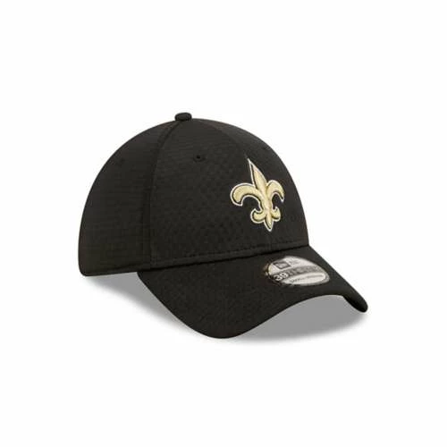 NFL Hats & Caps New Era New Orleans Saints Essential 39Thirty Flex Fit Hat 4 NFL Hats & Caps New Era New Orleans Saints Essential 39Thirty Flex Fit Hat - Image 2
