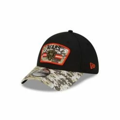 NFL Hats & Caps New Era Chicago Bears 2021 Salute To Service 39Thirty Stretch Fit Hat