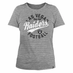 NFL Shirts New Era Women's Las Vegas Raiders Space Dye T-Shirt