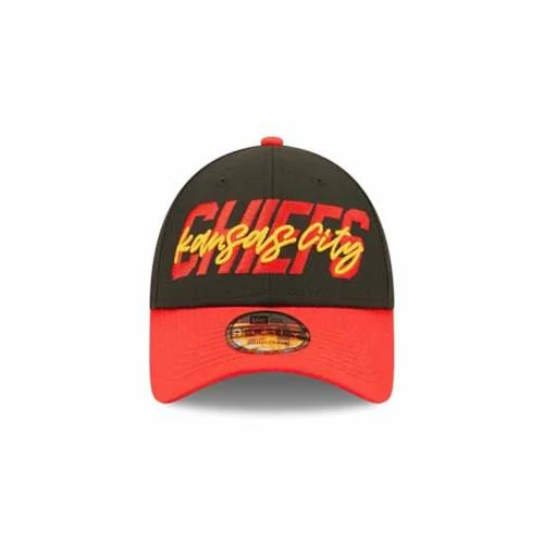 NFL Hats & Caps New Era Kansas City Chiefs 2022 NFL Draft 9Forty Adjustable Hat 4 NFL Hats & Caps New Era Kansas City Chiefs 2022 NFL Draft 9Forty Adjustable Hat - Image 2