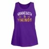 NFL Tanks New Era Women's Minnesota Vikings Brushed Tank Top