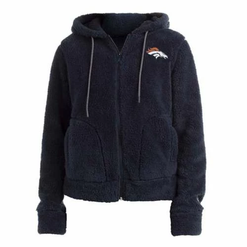 NFL Lightweight Jackets New Era Women's Denver Broncos Sherpa Jacket 3 NFL Lightweight Jackets New Era Women's Denver Broncos Sherpa Jacket