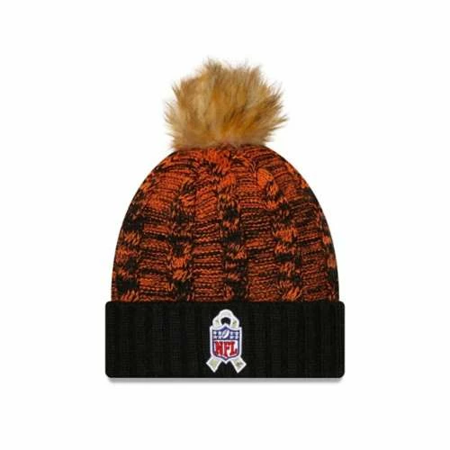 NFL Hats & Caps New Era Women's Denver Broncos 2022 Salute To Service Pom Beanie 4 NFL Hats & Caps New Era Women's Denver Broncos 2022 Salute To Service Pom Beanie - Image 2