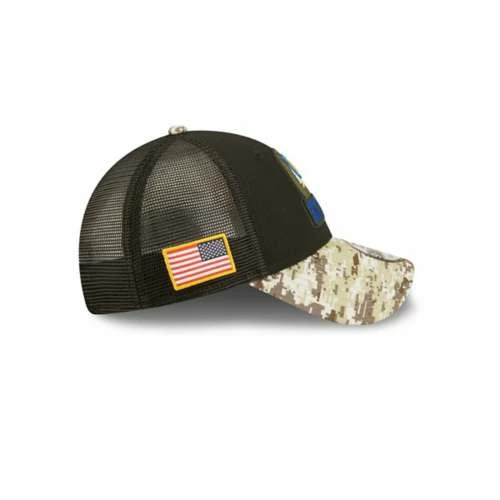 NFL Hats & Caps New Era Los Angeles Rams 2022 Salute To Service 9Forty Adjustable Hat 7 NFL Hats & Caps New Era Los Angeles Rams 2022 Salute To Service 9Forty Adjustable Hat - Image 5