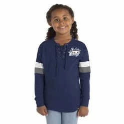 NFL Shirts New Era Kids' Dallas Cowboys Scoop Tie Long Sleeve Shirt
