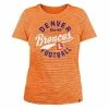NFL Shirts New Era Women's Denver Broncos Retro Space Dye T-Shirt