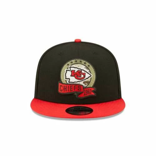NFL Hats & Caps New Era Kansas City Chiefs 2022 Salute To Service 9Fifty Snapback Hat 4 NFL Hats & Caps New Era Kansas City Chiefs 2022 Salute To Service 9Fifty Snapback Hat - Image 2