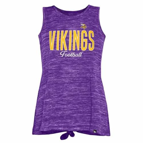 NFL Tanks New Era Women's Minnesota Vikings Space Dye Tank Top 3 NFL Tanks New Era Women's Minnesota Vikings Space Dye Tank Top