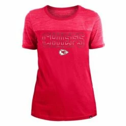 NFL Shirts New Era Women's Kansas City Chiefs Space Dye T-Shirt