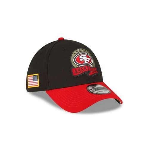 NFL Hats & Caps New Era San Francisco 49ers 2022 Salute To Service 39Thirty Stretch Fit Hat 5 NFL Hats & Caps New Era San Francisco 49ers 2022 Salute To Service 39Thirty Stretch Fit Hat - Image 3