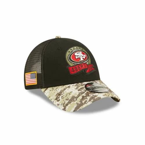 NFL Hats & Caps New Era San Francisco 49ers 2022 Salute To Service 9Forty Adjustable Hat 5 NFL Hats & Caps New Era San Francisco 49ers 2022 Salute To Service 9Forty Adjustable Hat - Image 3