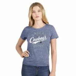 NFL Shirts New Era Women's Dallas Cowboys Space Dye T-Shirt