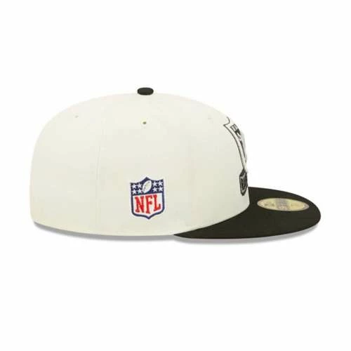 NFL Hats & Caps New Era Las Vegas Raiders 2022 Sideline 59Fifty Fitted Hat 7 NFL Hats & Caps New Era Las Vegas Raiders 2022 Sideline 59Fifty Fitted Hat - Image 5