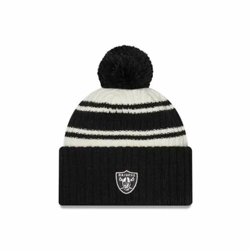 NFL Hats & Caps New Era Las Vegas Raiders 2022 Sideline Sport Team Beanie 4 NFL Hats & Caps New Era Las Vegas Raiders 2022 Sideline Sport Team Beanie - Image 2