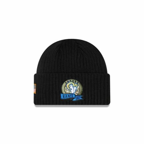 NFL Hats & Caps New Era Los Angeles Rams 2022 Salute To Service Cuff Beanie 3 NFL Hats & Caps New Era Los Angeles Rams 2022 Salute To Service Cuff Beanie