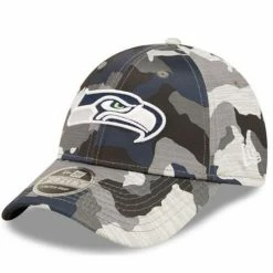 NFL Hats & Caps New Era Kids' Seattle Seahawks Training Camp 9Forty Adjustable Hat
