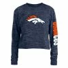 NFL Shirts New Era Women's Denver Broncos Space Dye Long Sleeve Shirt