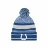 NFL Hats & Caps New Era Indianapolis Colts Cuff Pom Beanie -Cheap New Era Store unnamed file 1799