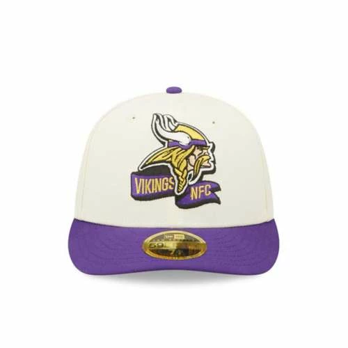 NFL Hats & Caps New Era Minnesota Vikings 2022 Sideline Low Profile 59Fifty Fitted Hat 4 NFL Hats & Caps New Era Minnesota Vikings 2022 Sideline Low Profile 59Fifty Fitted Hat - Image 2