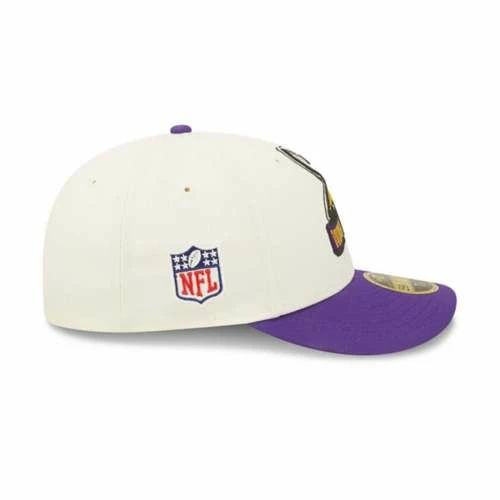 NFL Hats & Caps New Era Minnesota Vikings 2022 Sideline Low Profile 59Fifty Fitted Hat 7 NFL Hats & Caps New Era Minnesota Vikings 2022 Sideline Low Profile 59Fifty Fitted Hat - Image 5