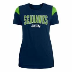 NFL Shirts New Era Women's Seattle Seahawks Glitter T-Shirt