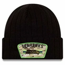 NFL Hats & Caps New Era Kids' Seattle Seahawks 2021 Salute To Service Beanie