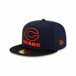 NFL Hats & Caps New Era Chicago Bears Road Sideline 59Fifty Fitted Hat