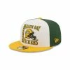 NFL Hats & Caps New Era Green Bay Packers Retro Sport 9Fifty Snapback Hat