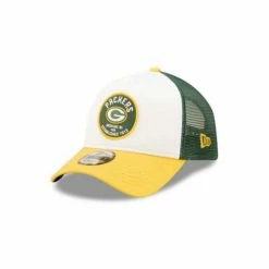 NFL Hats & Caps New Era Green Bay Packers Establish Patch 9Forty Adjustable Hat