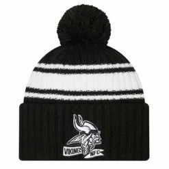 NFL Hats & Caps New Era Kids' Minnesota Vikings Sideline Sportknit Beanie