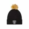 NFL Hats & Caps New Era Women's Las Vegas Raiders Snowy Beanie -Cheap New Era Store unnamed file 2186