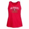 NFL Tanks New Era Women's San Francisco 49ers Brushed Tank Top