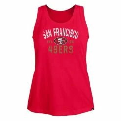 NFL Tanks New Era Women's San Francisco 49ers Brushed Tank Top