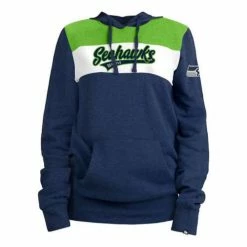 NFL Hoodies & Sweatshirts New Era Women's Seattle Seahawks Contrast Hoodie