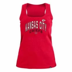 NFL Tanks New Era Women's Kansas City Chiefs Rib Racer Tank Top