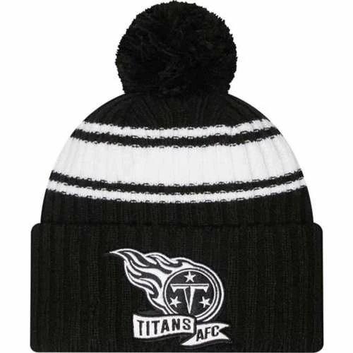 NFL Hats & Caps New Era Kids' Tennessee Titans 2022 Sideline Sportknit Beanie 3 NFL Hats & Caps New Era Kids' Tennessee Titans 2022 Sideline Sportknit Beanie