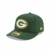 NFL Hats & Caps New Era Green Bay Packers Low Profile 59Fifty Fitted Hat