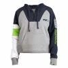 NFL Shirts New Era Women's Seattle Seahawks Colorblock Half Zip Top